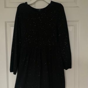 GAP kids factory sparkle dress L